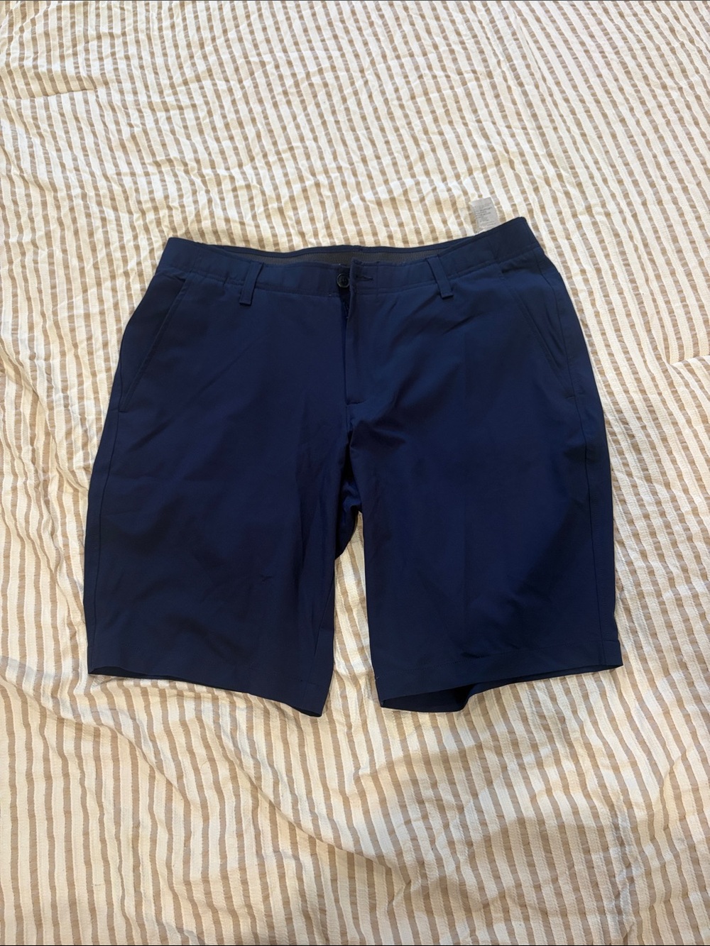 Under Armour Navy Golf Shorts - Never been worn